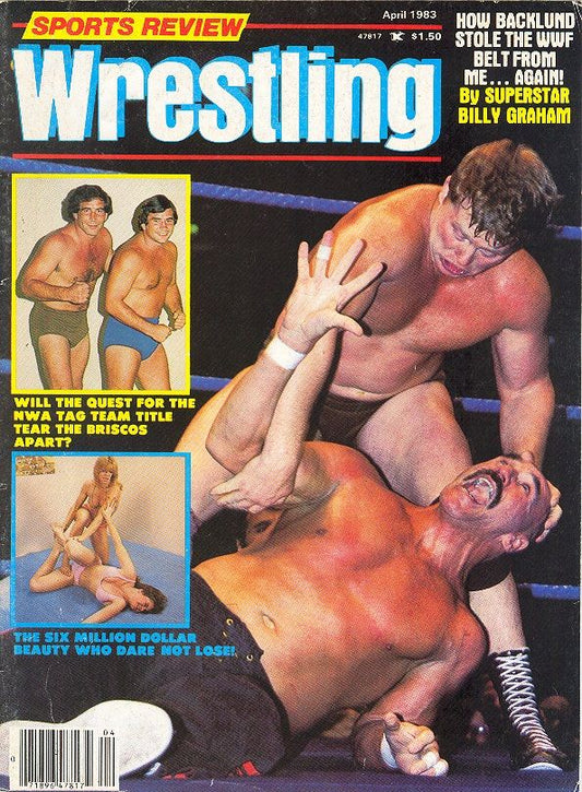 Sports Review Wrestling April 1983 Magazine PWcatalog