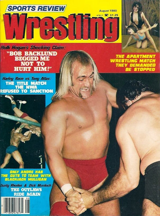 Sports Review Wrestling  August 1980