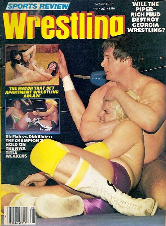 Sports Review Wrestling  August 1982