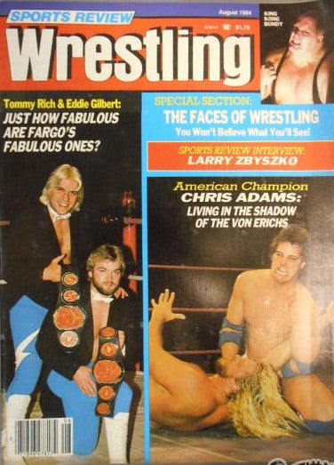 Sports Review Wrestling August 1984 Magazine PWcatalog