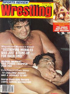 Sports Review Wrestling December 1981