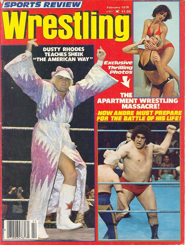 Sports Review Wrestling February 1978 Magazine PWcatalog