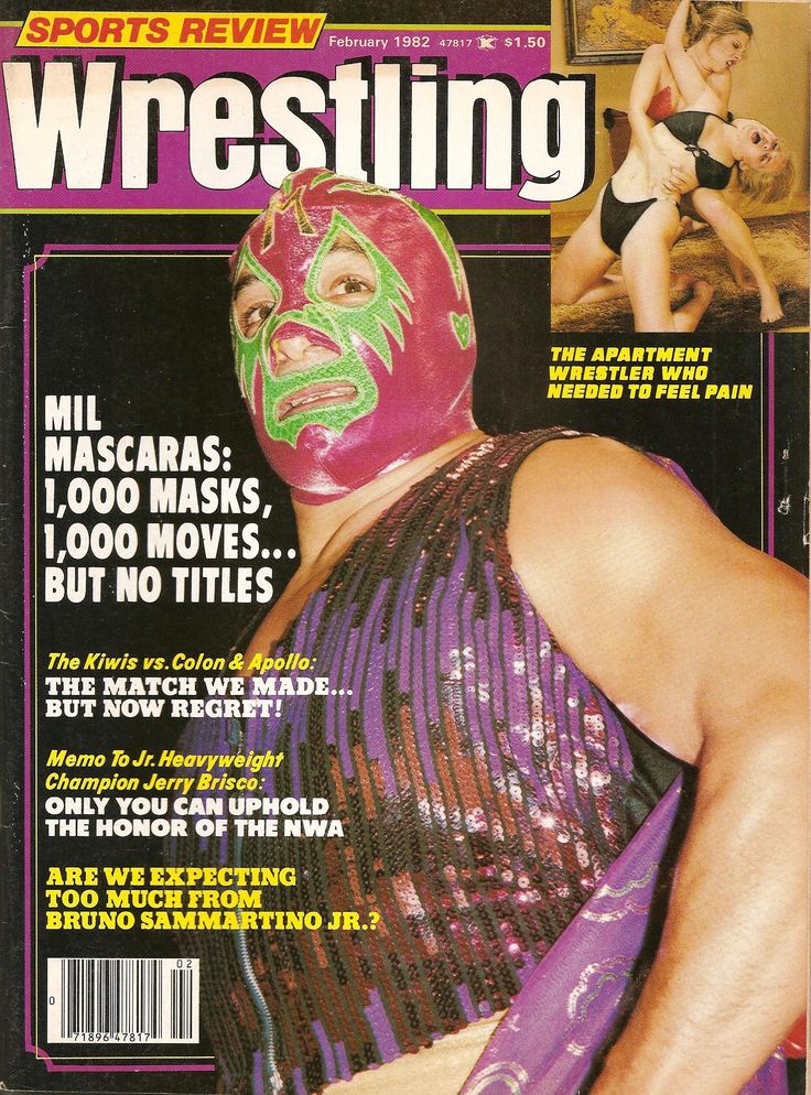 Sports Review Wrestling February 1982 Magazine PWcatalog
