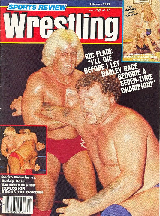 Sports Review Wrestling February 1983 Magazine PWcatalog