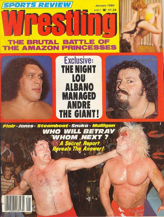 Sports Review Wrestling  January 1980