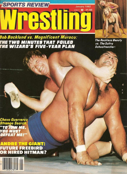 Sports Review Wrestling  January 1982
