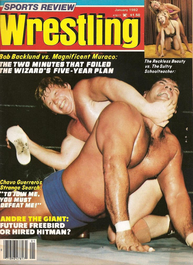 Sports Review Wrestling January 1982