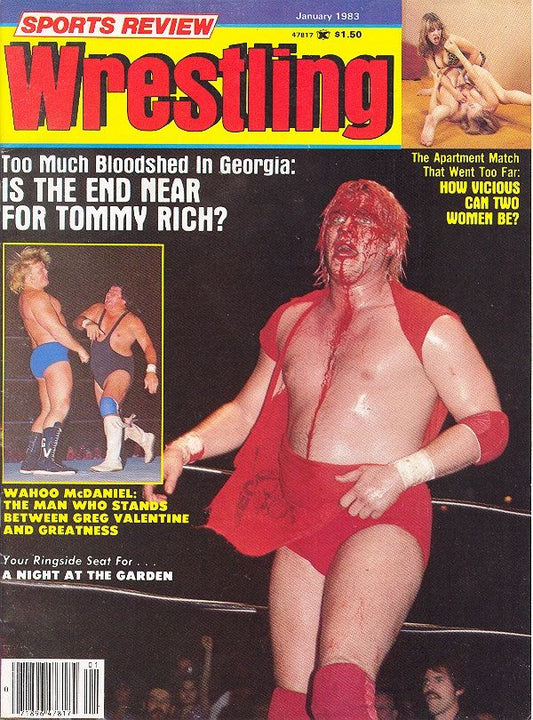 Sports Review Wrestling  January 1983