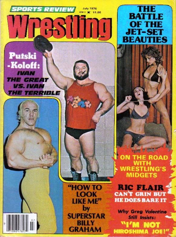 Sports Review Wrestling July 1976 Magazine PWcatalog