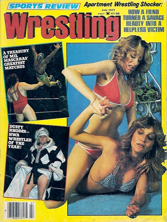 Sports Review Wrestling  July 1977