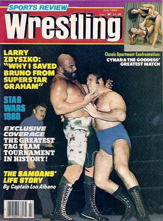 Sports Review Wrestling  July 1980
