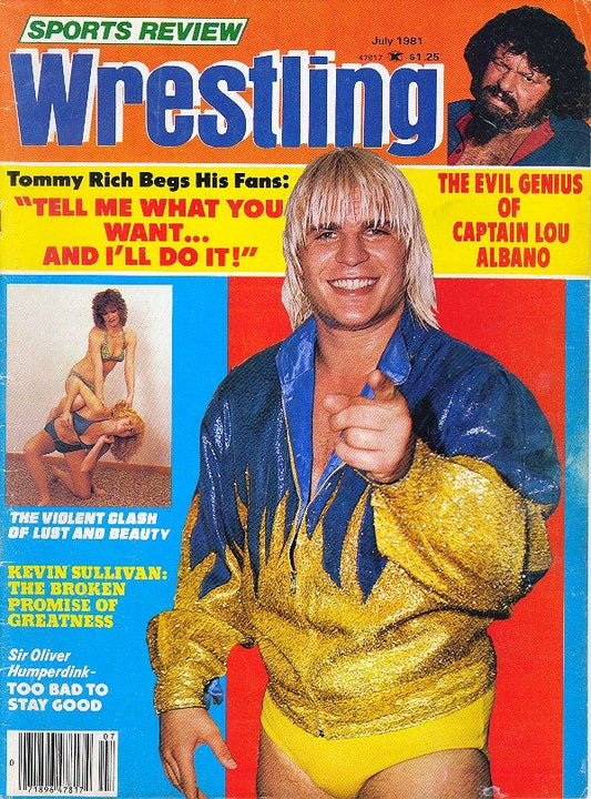 Sports Review Wrestling  July 1981