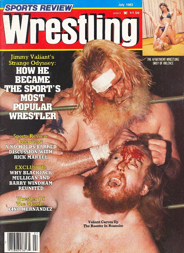 Sports Review Wrestling July 1983 Magazine PWcatalog