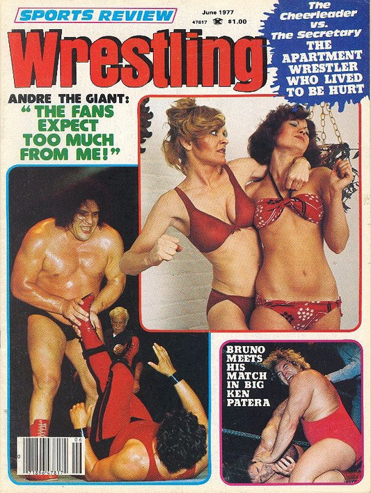 Sports Review Wrestling June 1977 Magazine PWcatalog