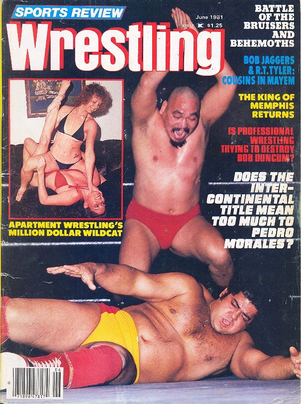 Sports Review Wrestling June 1981 Magazine PWcatalog