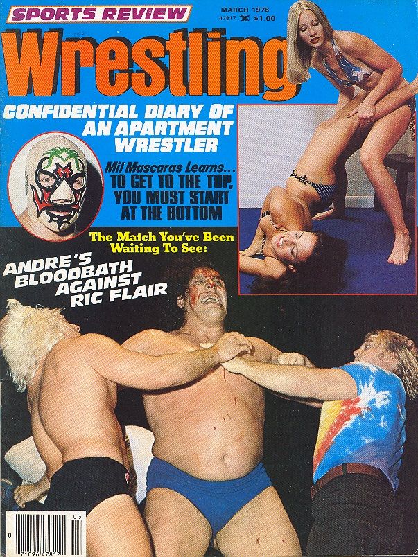 Sports Review Wrestling March 1978 Magazine PWcatalog