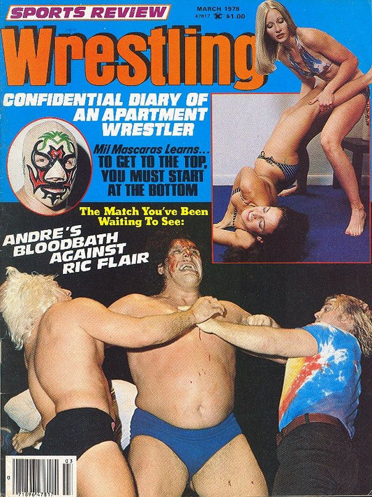 Sports Review Wrestling March 1978 Magazine PWcatalog