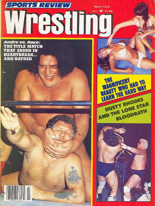 Sports Review Wrestling March 1979 Magazine PWcatalog