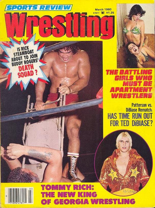 Sports Review Wrestling March 1980 Magazine PWcatalog