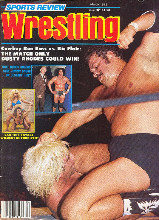 Sports Review Wrestling March 1983 Magazine PWcatalog
