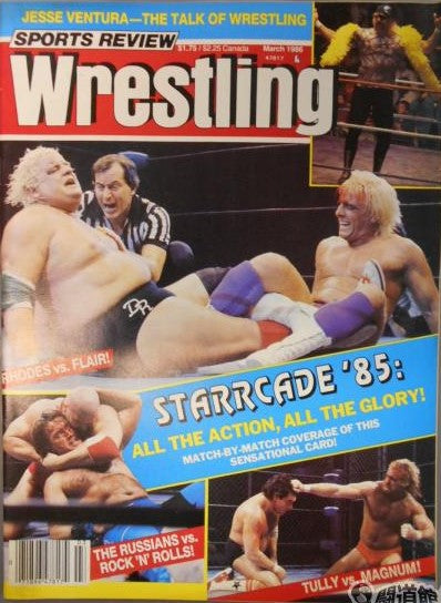 Sports Review Wrestling March 1986 Magazine PWcatalog