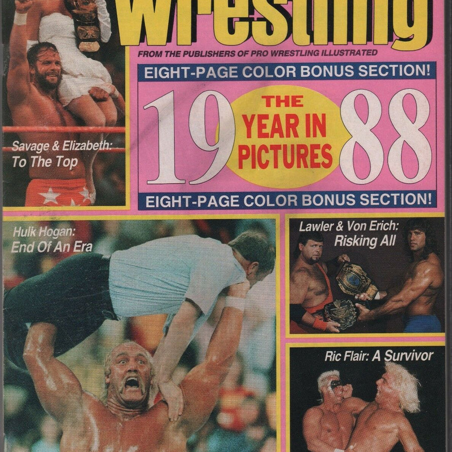 Sports Review Wrestling March 1989 Magazine PWcatalog