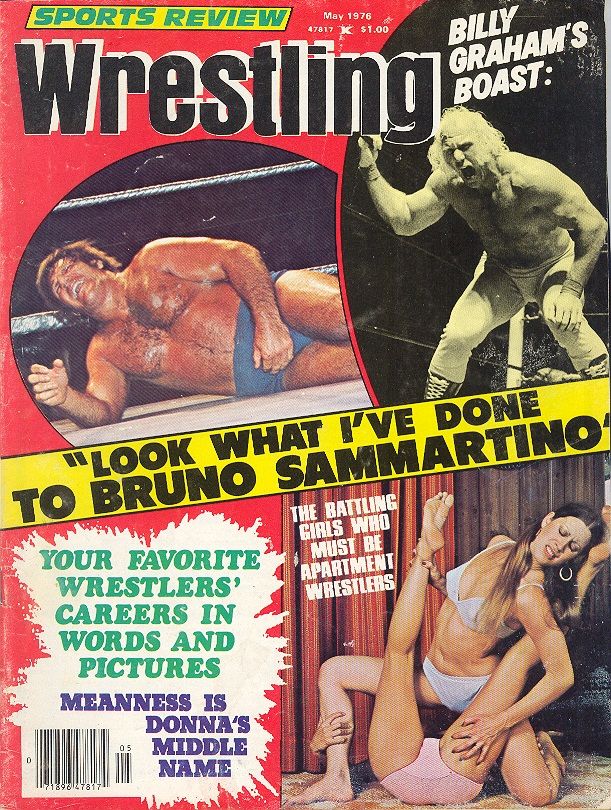Sports Review Wrestling May 1976 Magazine PWcatalog