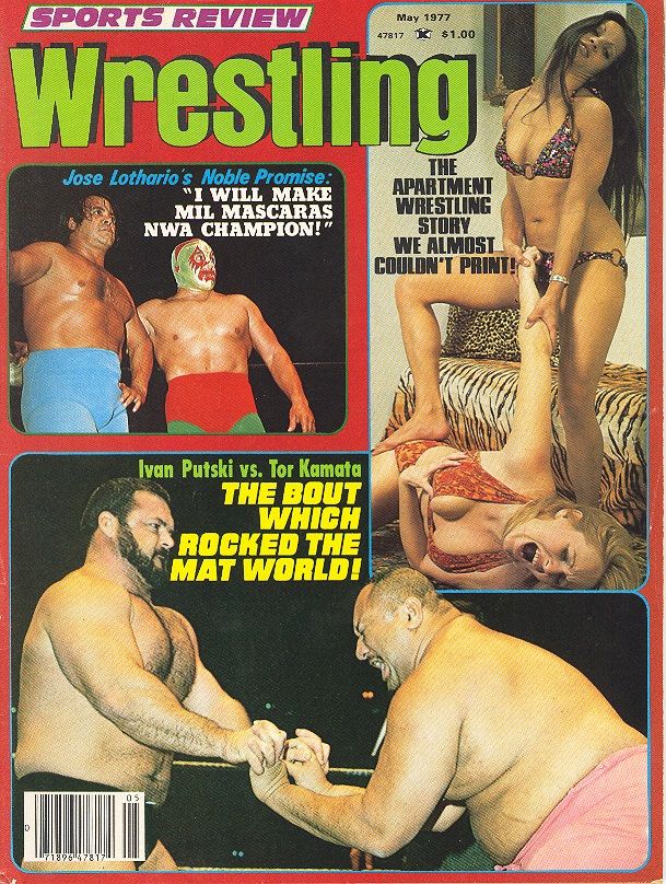 Sports Review Wrestling May 1977 Magazine PWcatalog