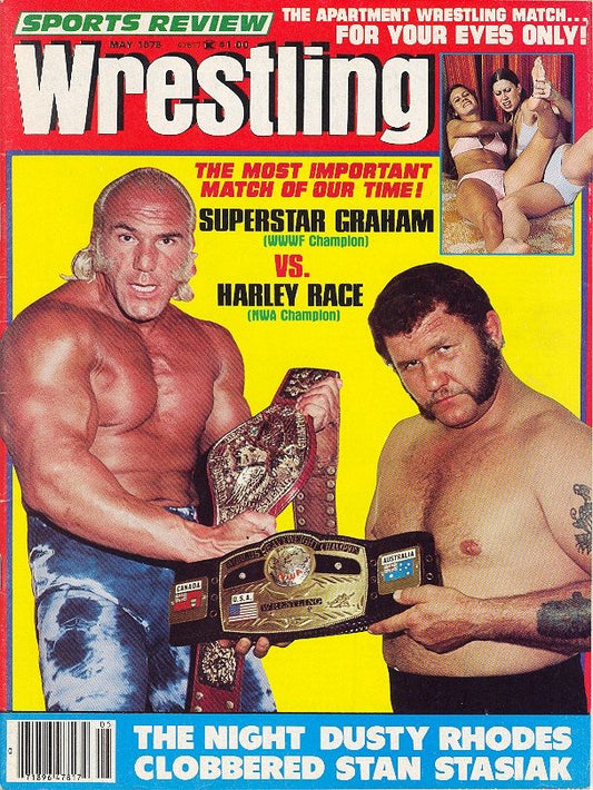 Sports Review Wrestling May 1978 Magazine PWcatalog