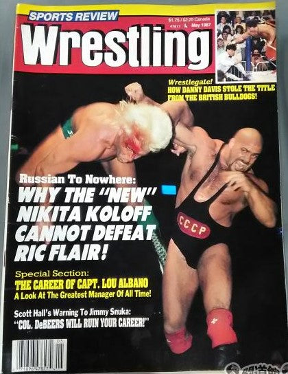Sports Review Wrestling May 1987 Magazine PWcatalog