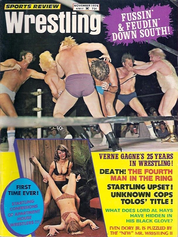 Sports Review Wrestling November 1974 Magazine PWcatalog