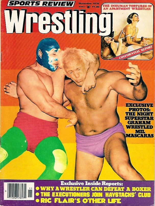 Sports Review Wrestling November 1976 Magazine PWcatalog
