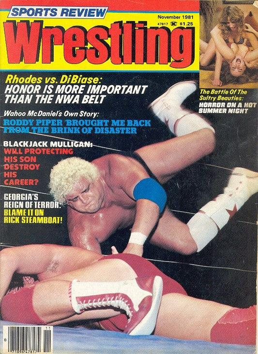 Sports Review Wrestling  November 1981