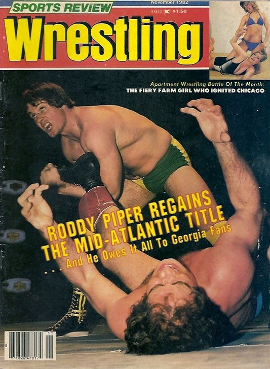Sports Review Wrestling  November 1982