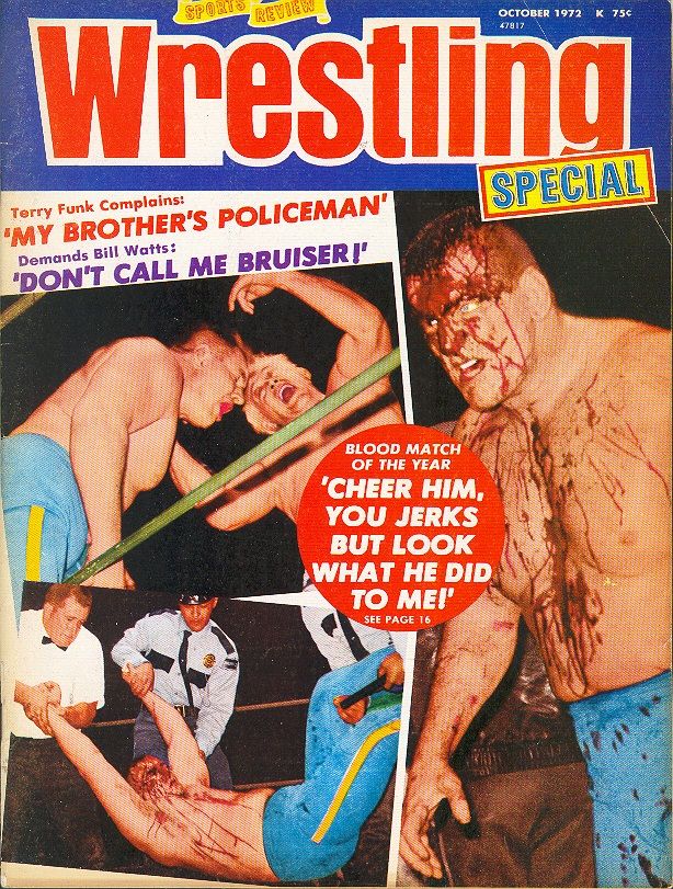 Sports Review Wrestling October 1972 Magazine PWcatalog