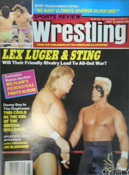 Sports Review Wrestling October 1989 Magazine PWcatalog