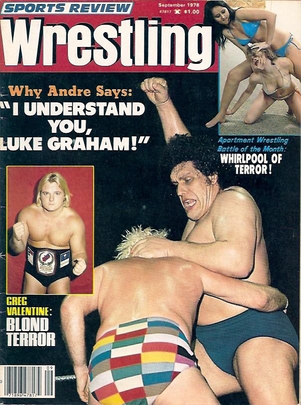 Sports Review Wrestling September 1978 Magazine PWcatalog