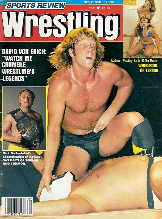 Sports Review Wrestling  September 1982