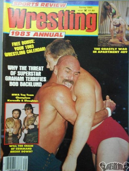 Sports Review Wrestling  Spring 1983