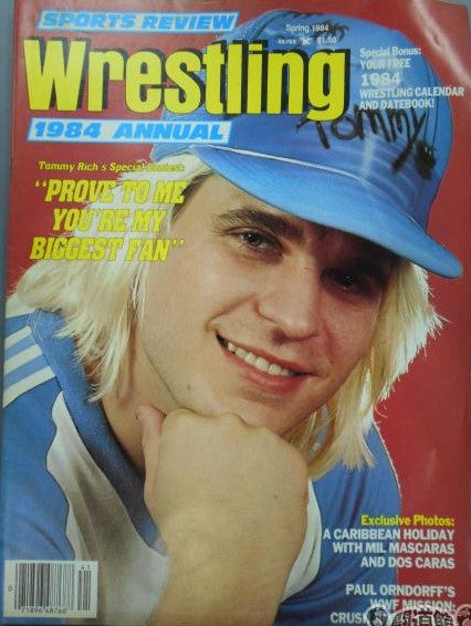 Sports Review Wrestling Spring 1984 Magazine PWcatalog