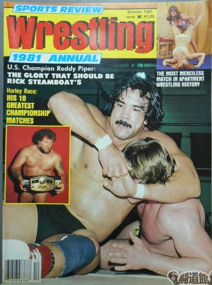 Sports Review Wrestling  Summer 1981