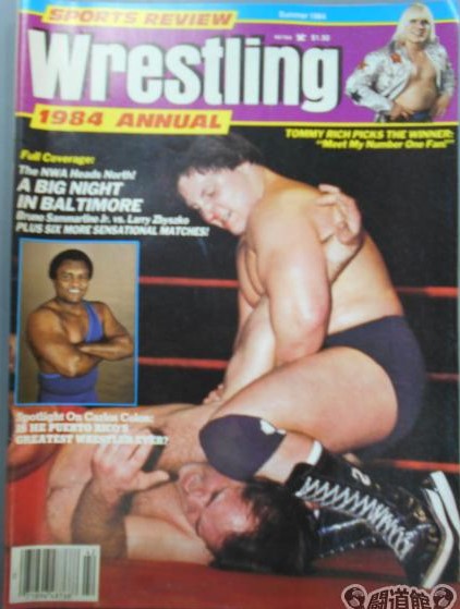 Sports Review Wrestling Summer 1984 Magazine PWcatalog