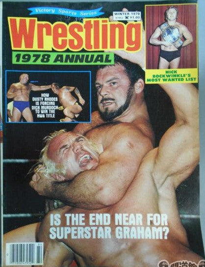 Sports Review Wrestling Winter 1978 Magazine PWcatalog