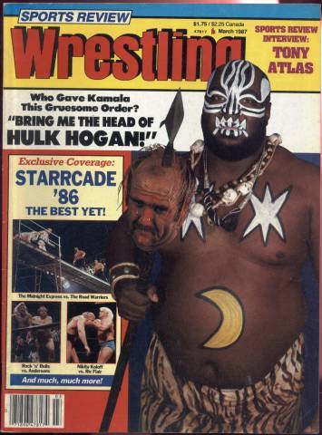Sports Review Wrestling March 1973 Magazine PWcatalog