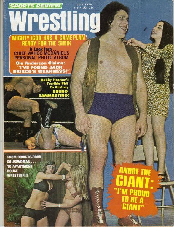 Sports Review Wrestling July 1974 Magazine PWcatalog