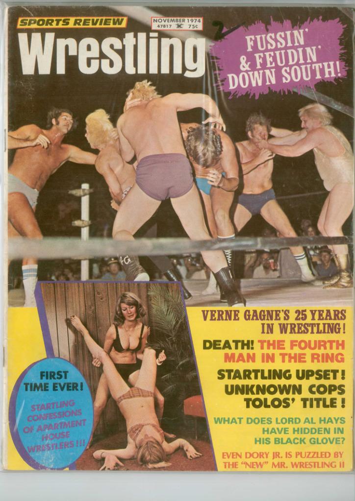 Sports Review Wrestling November 1974 Magazine PWcatalog