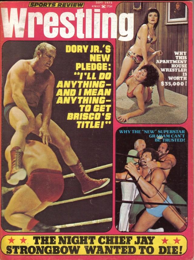 Sports Review Wrestling September 1975 Magazine PWcatalog