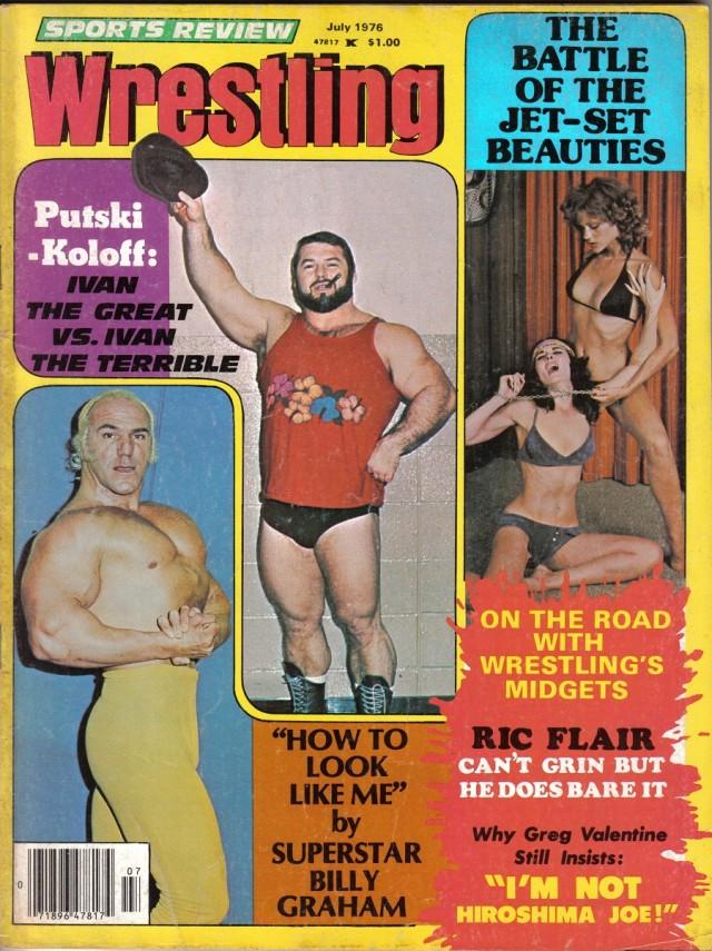 Sports Review Wrestling July 1976