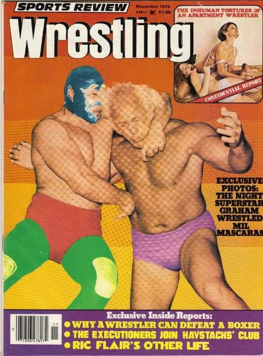 Sports Review Wrestling November 1976 Magazine PWcatalog
