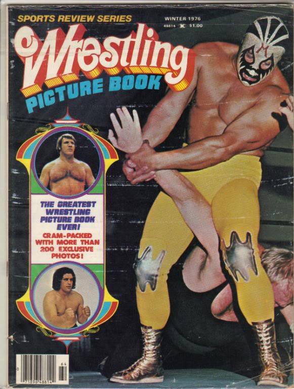 Sports Review Wrestling Picture Book 1976 Magazine PWcatalog